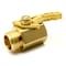 Thrifco Plumbing Heavy Duty 3/4 Inch Brass Garden Hose Shut Off Valve with Large 4403380 - alternate 1